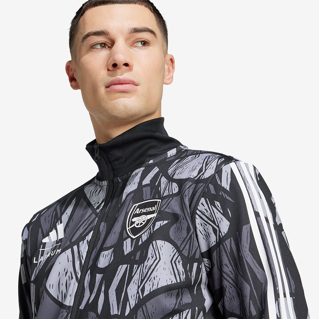 adidas Arsenal x LABRUM Tiro Track Top - Black - Mens Replica