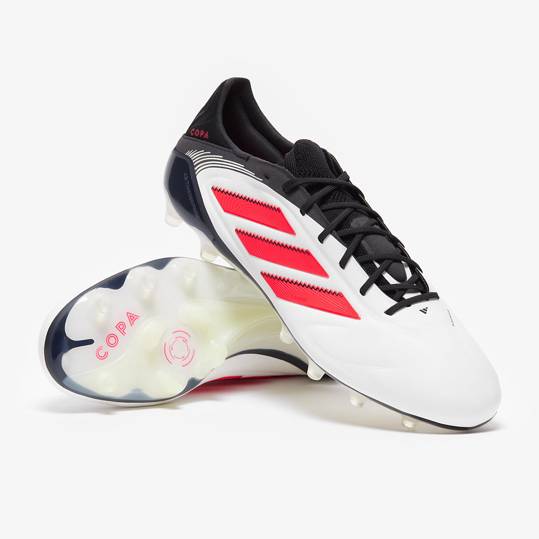 adidas Copa Pure III Elite Artificial Grass - White/Lucid Red
