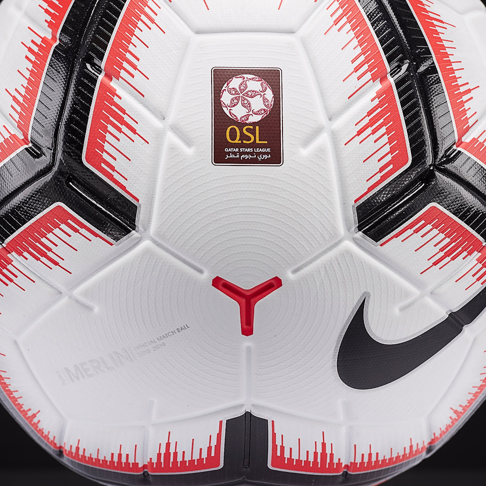 Nike Merlin - White/Bright Crimson/Black/Black - Match Day - Footballs