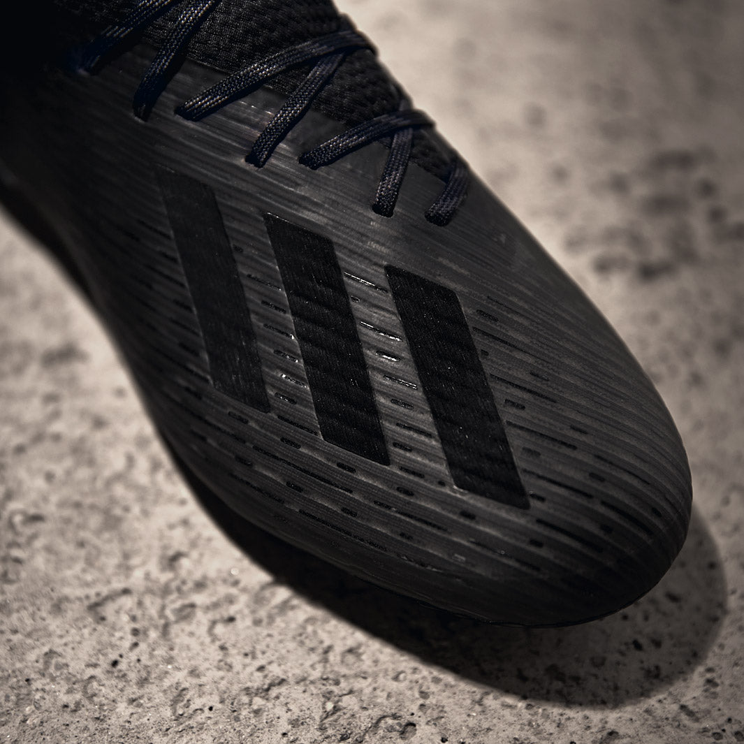 adidas X 19.1 FG - Core Black/Silver - Firm Ground - Mens Soccer