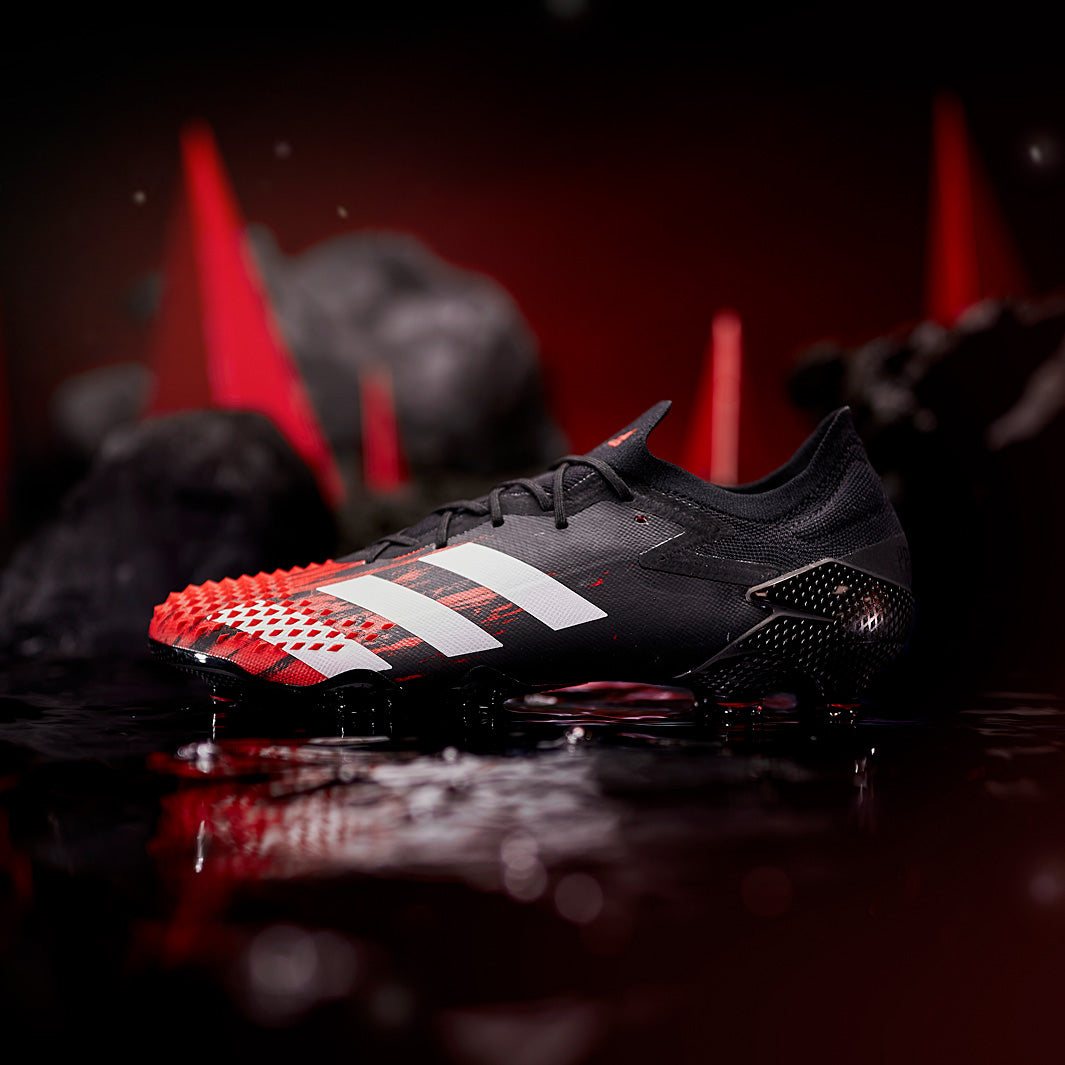 adidas Predator Mutator 20.1 Low FG - Core Black/White/Active Red