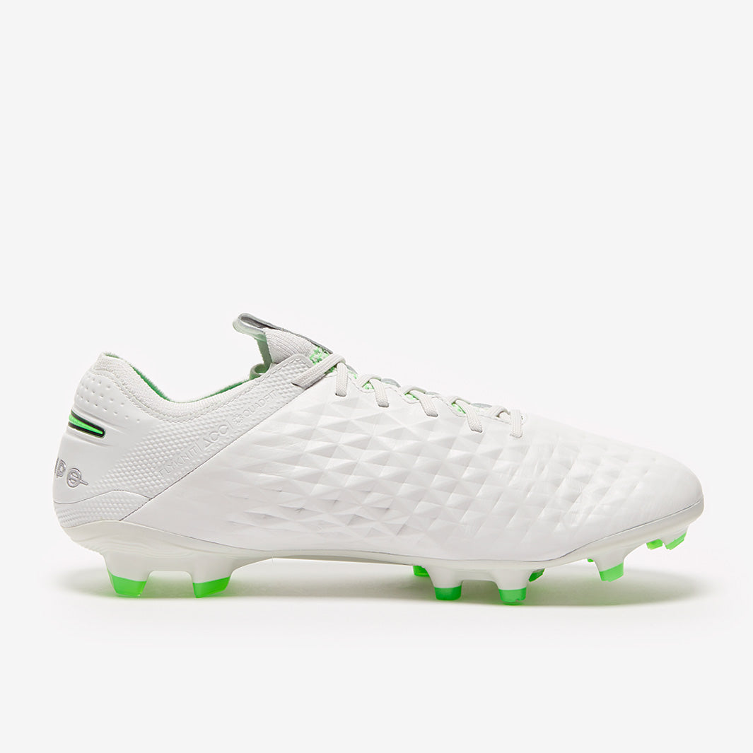 Nike Tiempo Legend VIII Elite FG - Platinum Tint/Rage Green - Firm