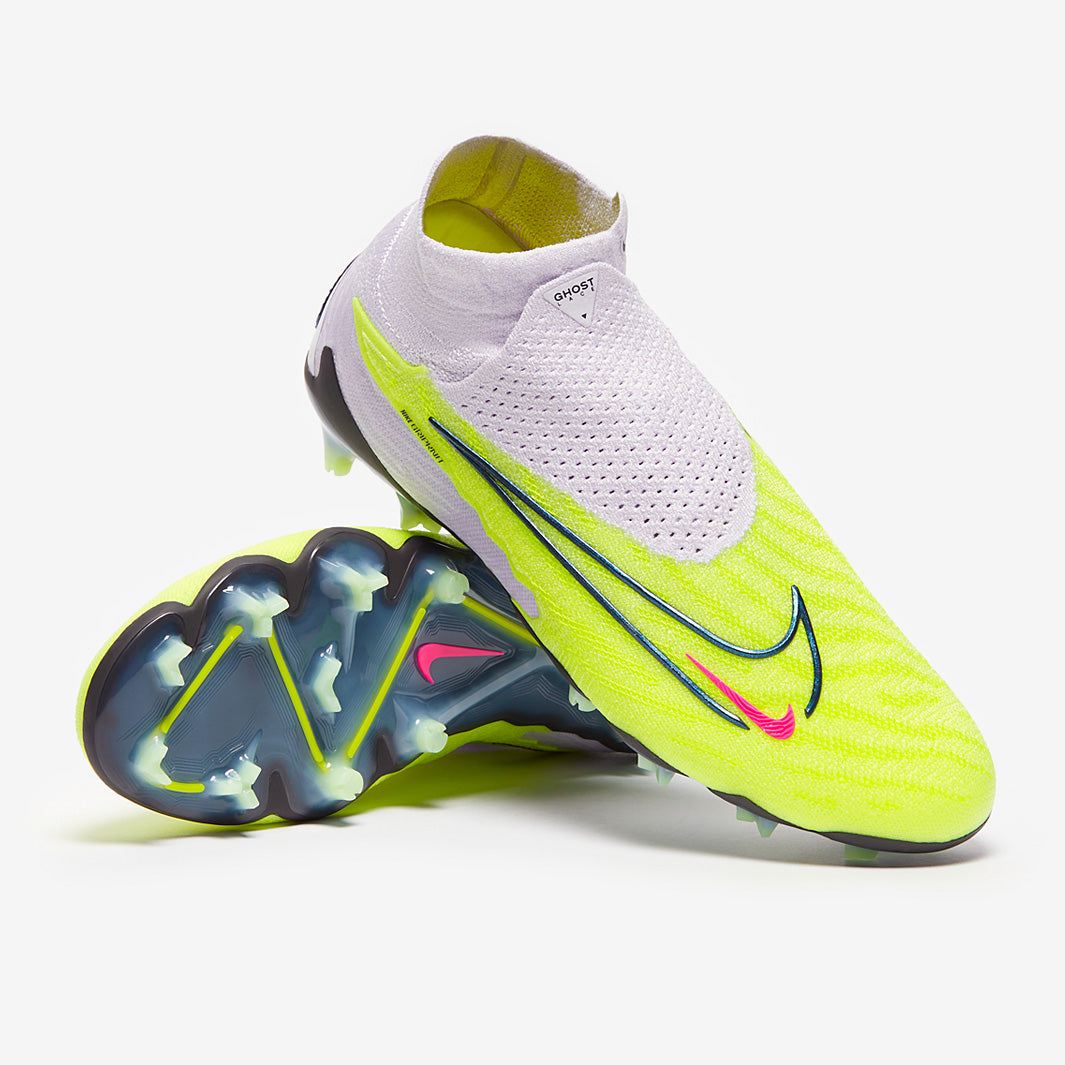 Nike Phantom GX Elite DF FG - Barely Volt/Gridiron/Barely Grape