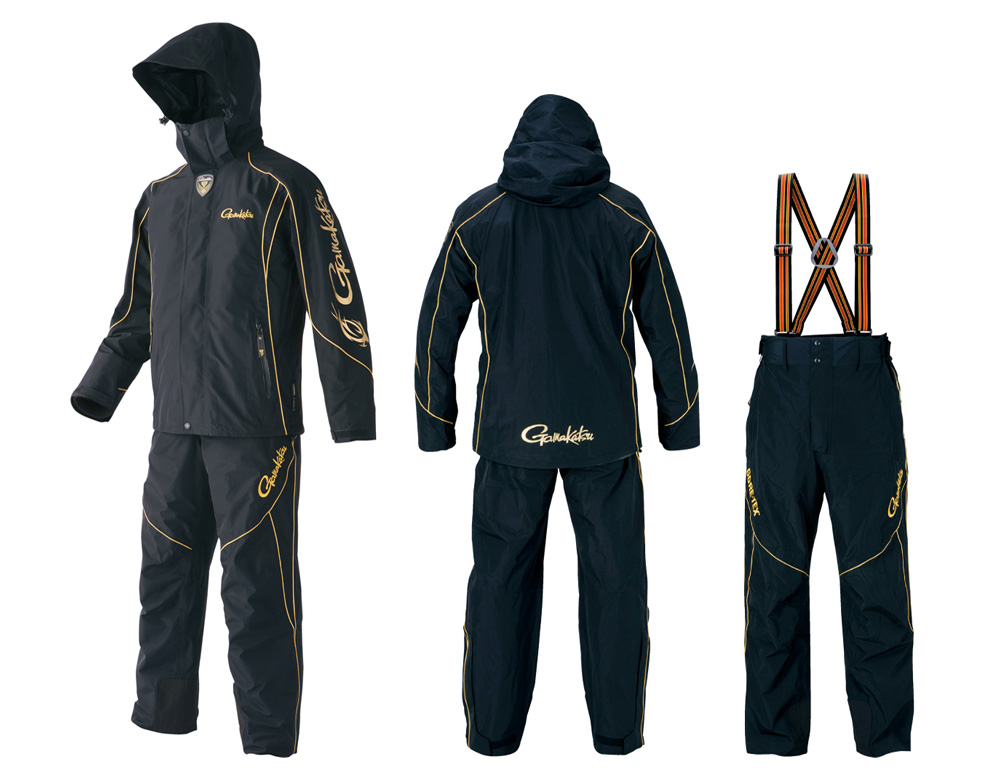 がまかつレインウェアセット ジャケットとパンツ ゴアテックス Lサイズ
