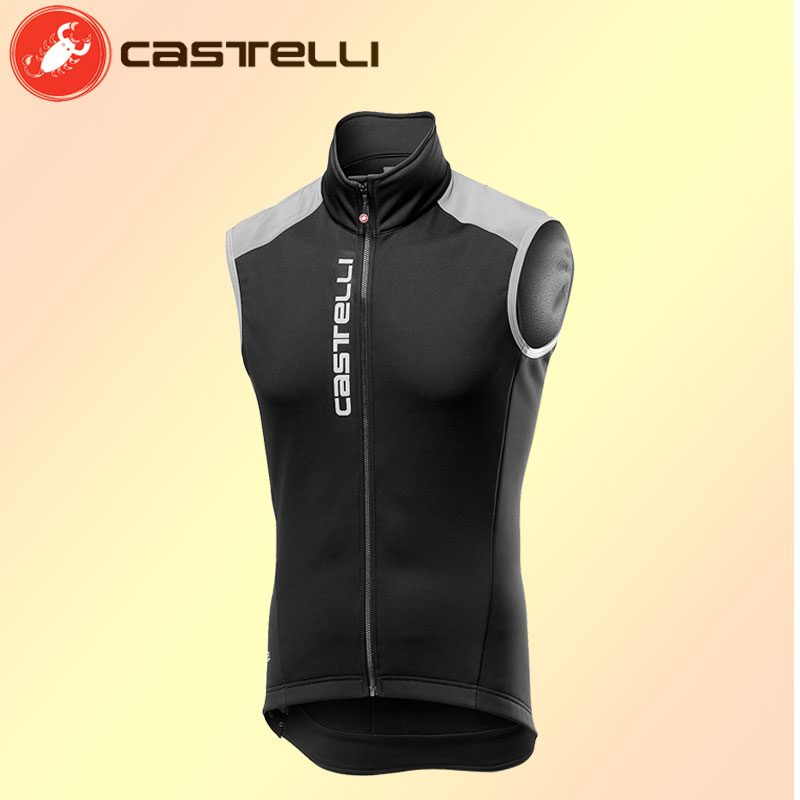 CASTELLI カステリMORTIROLO VEST ブラック Lサイズ 【公式通販】