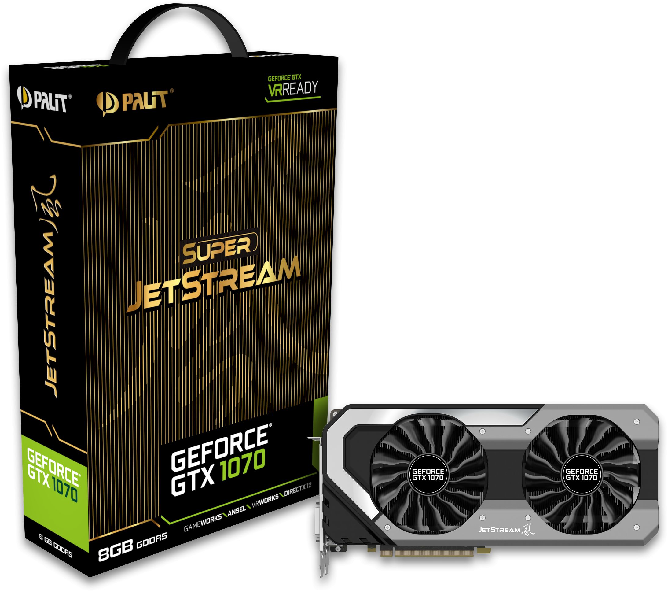 Geforce GTX 1070 Super JetStream 8GB GDDR5, NE51070S15P2-1041J