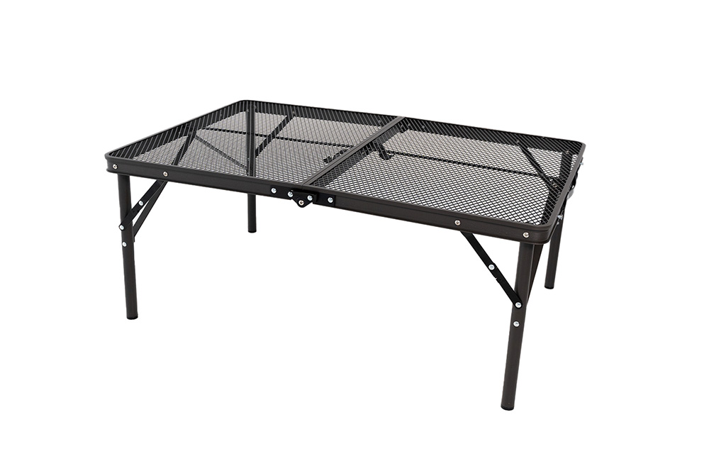 メッシュトップテーブル 9060 ダークブラウン｜TABLE｜Qualz[クオルツ]