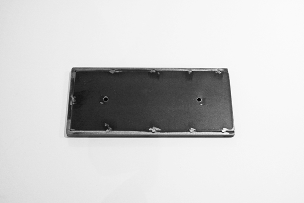 メタルネームプレートケース スチール Mサイズ | ET-OT006-03-G108