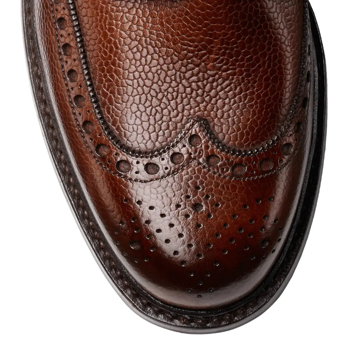 クロケット＆ジョーンズ アイラ ダークブラウン スコッチグレイン