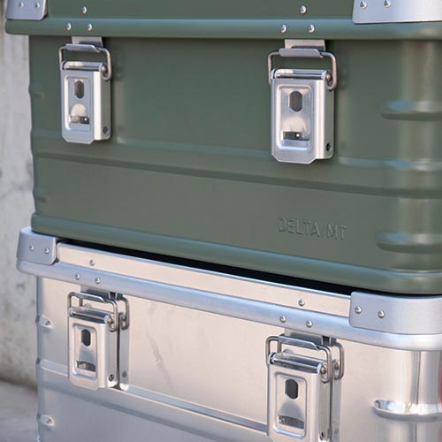 DELTA/MT アウトドア収納ボックス SB-E30 シルバー DELTA/MT