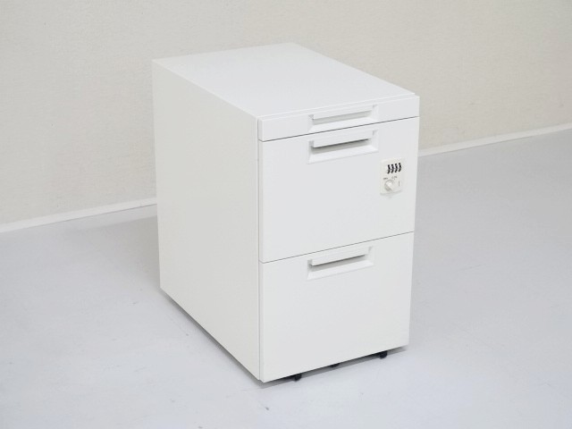 中古｜オカムラ｜プロユニット｜3段ワゴン・インサイドワゴン・デスク