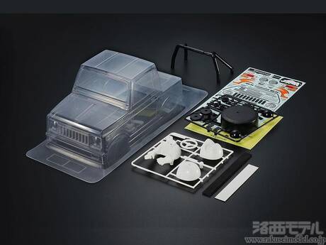 タミヤ 51495 スズキジムニー(SJ30)ウィリースペアボディセット