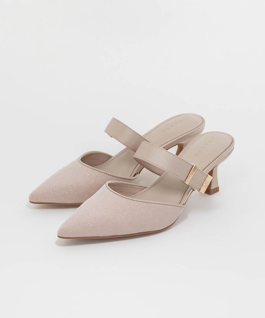 SALE】ゴールドパーツミュールパンプスRANDA公式サイト