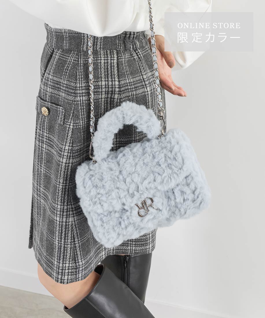 2WAY モノグラムパーツファーバッグRANDA公式サイト