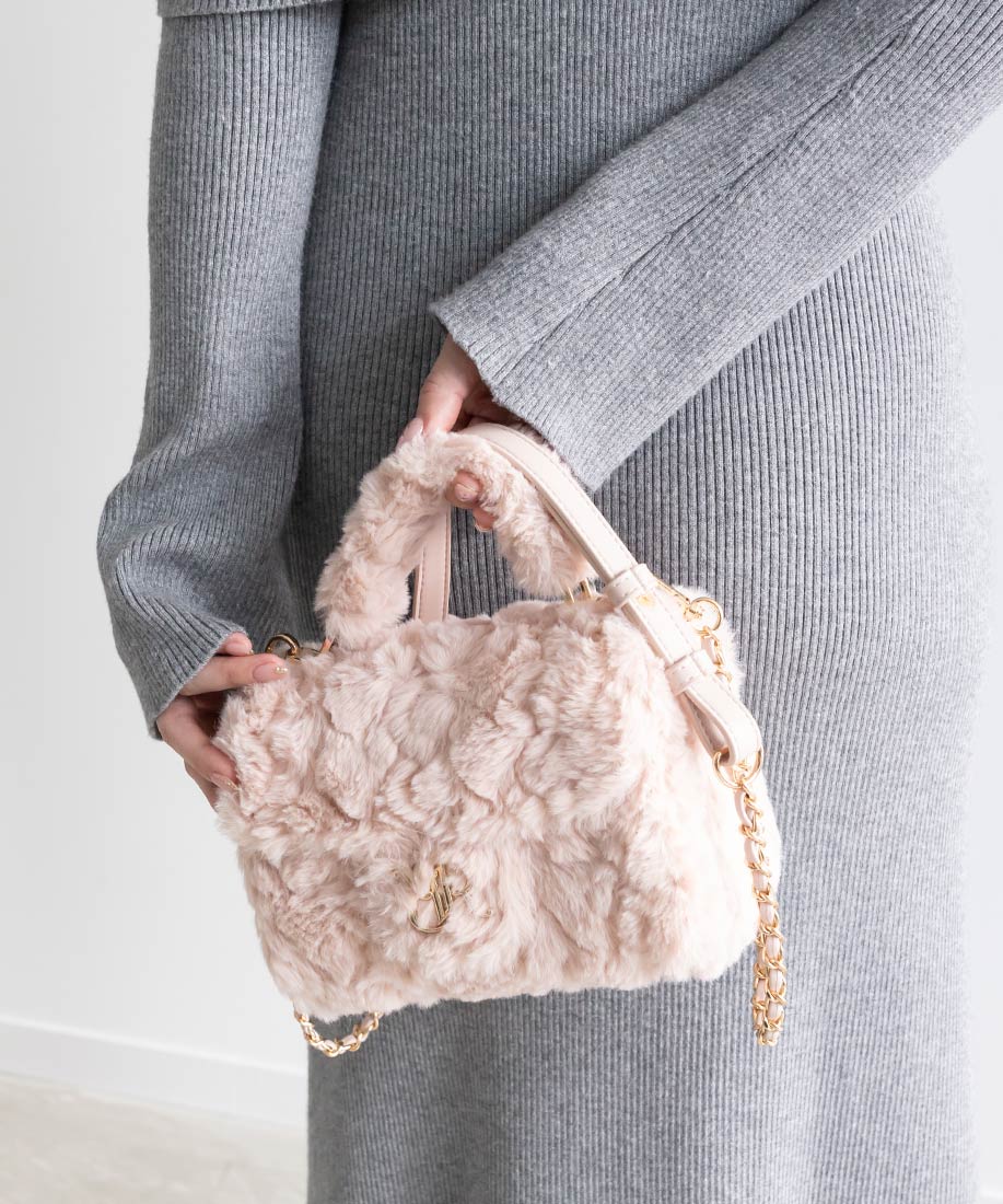 2WAY モノグラムパーツファーバッグRANDA公式サイト