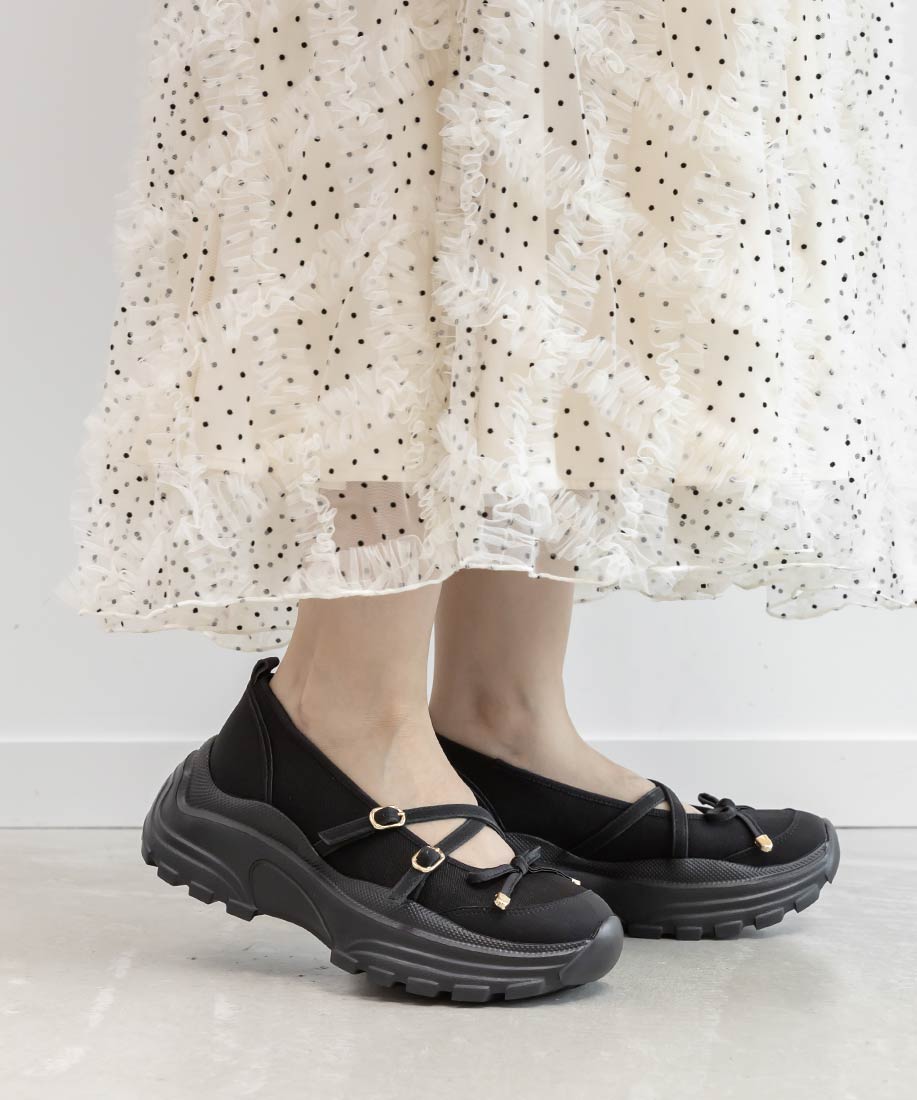 SALE】ボリュームソールトゥシューズライクスニーカーRANDA公式サイト