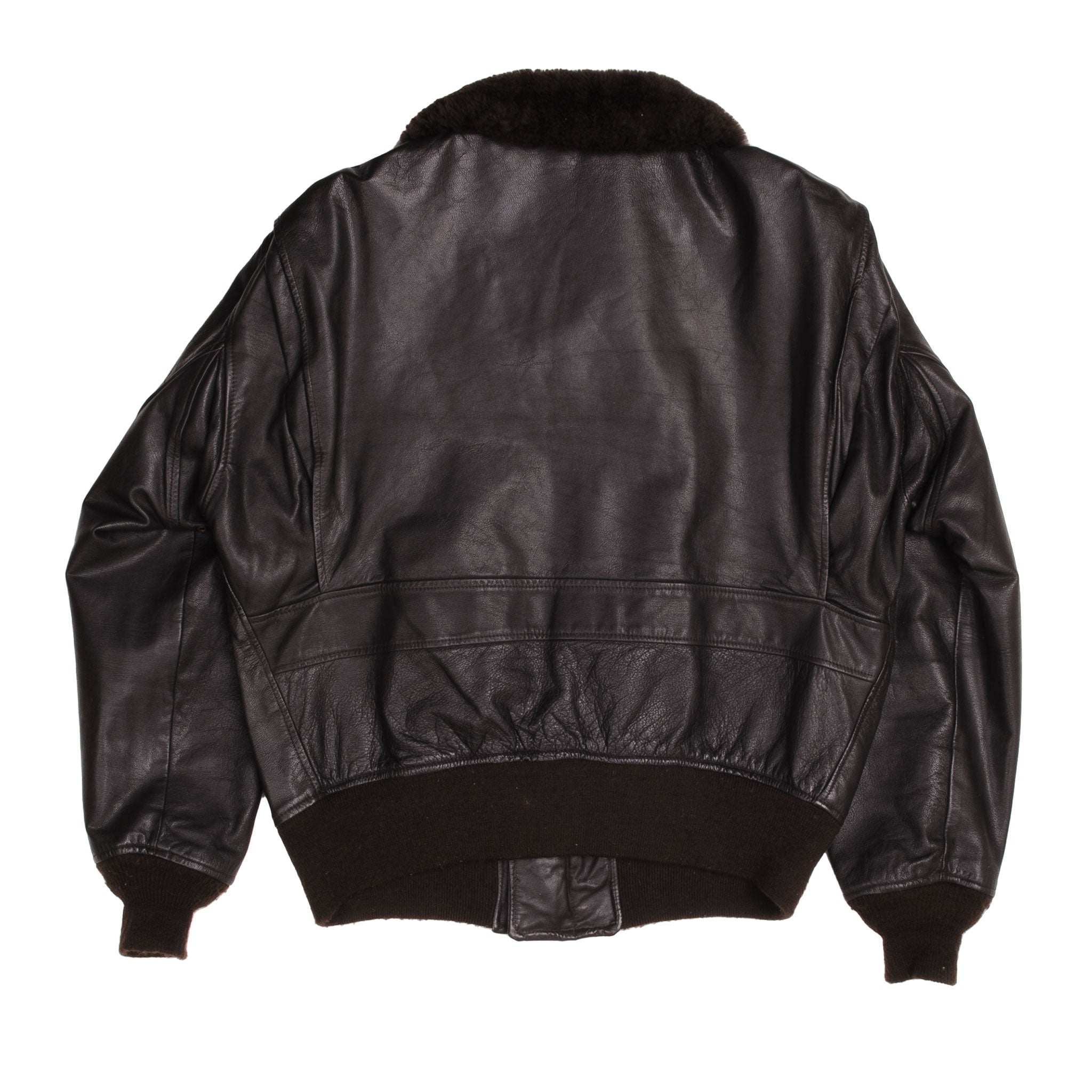 USN US Navy Leather Jacket Flyers Type G-1 G1 1976 Size 42 – Rare