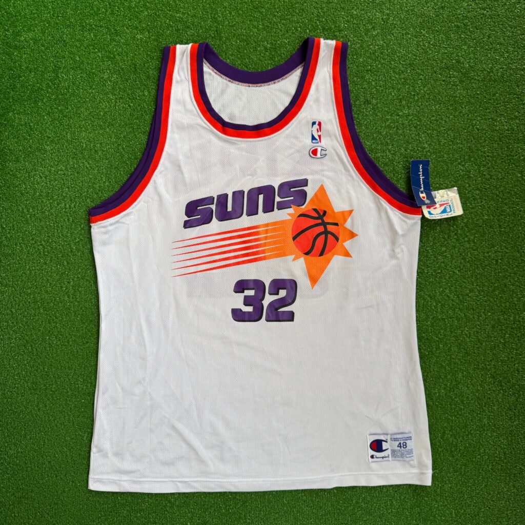 90's Jason Kidd Phoenix Suns Champion NBA Jersey Size 48 XL – Rare