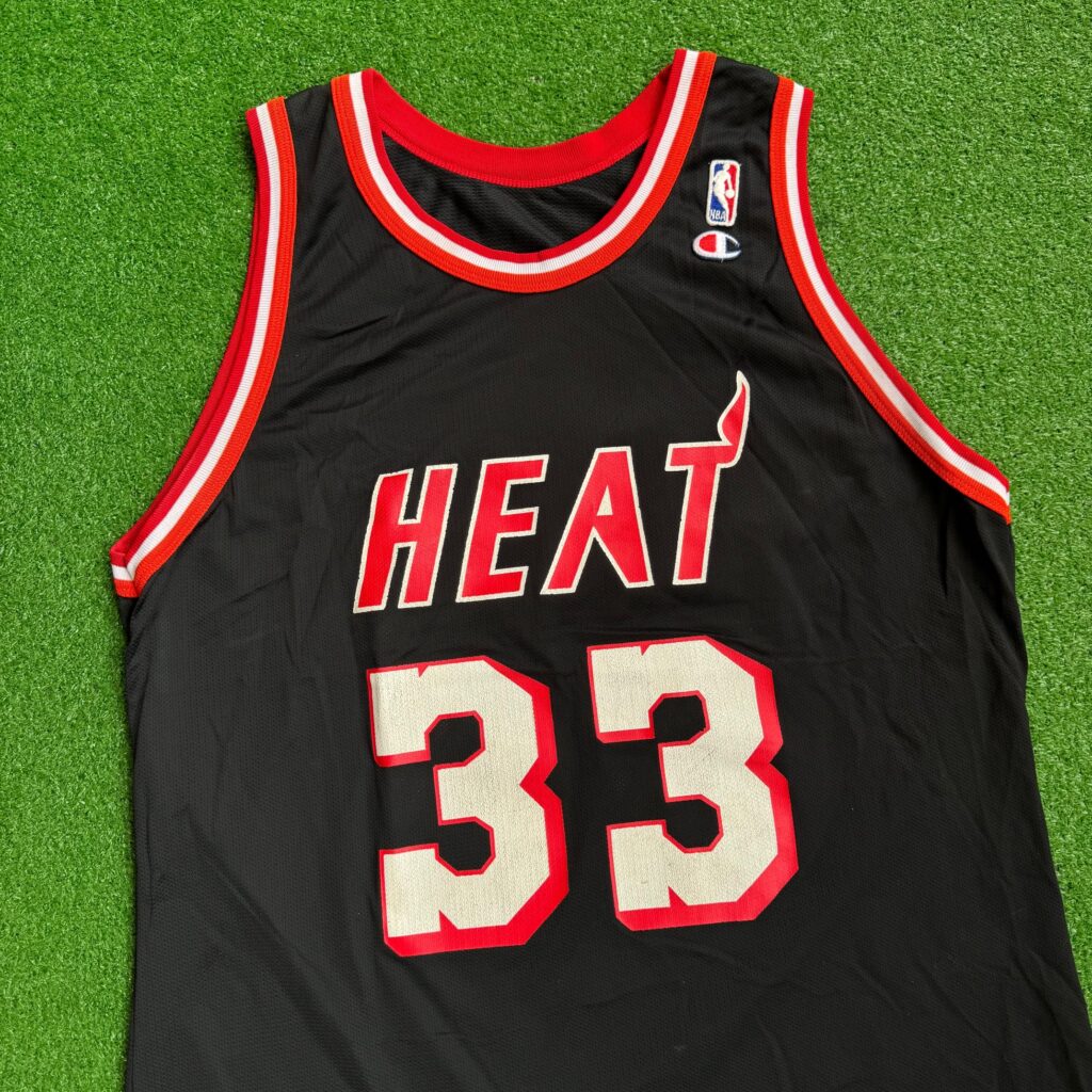 90's Alonzo Mourning Miami Heat Champion NBA Jersey Size 48 – Rare