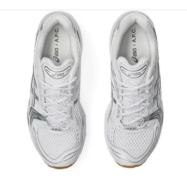 A.P.C. x Asics Gel Kayak 14 White/ Pure Silver | Hype Streetwear
