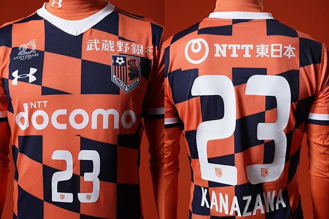 クラブ創立20周年記念ユニフォームおよびレプリカユニフォーム会員先行