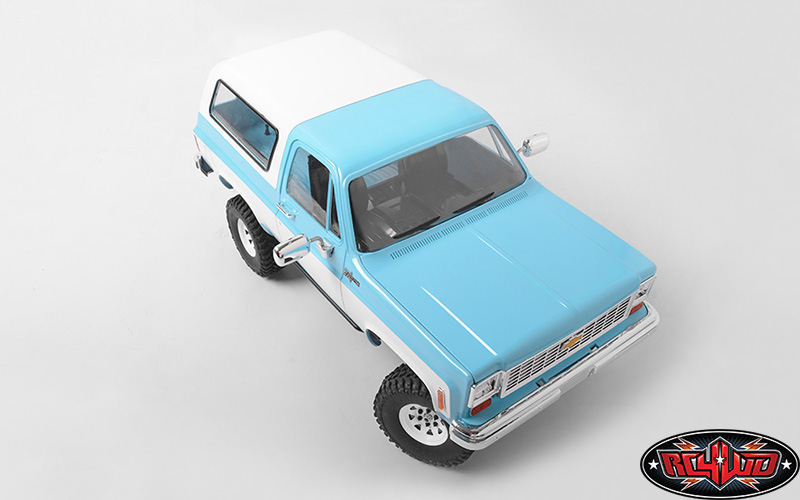 RC4WD Chevrolet Blazer Hard Body Complete Set (Light Blue)-Z