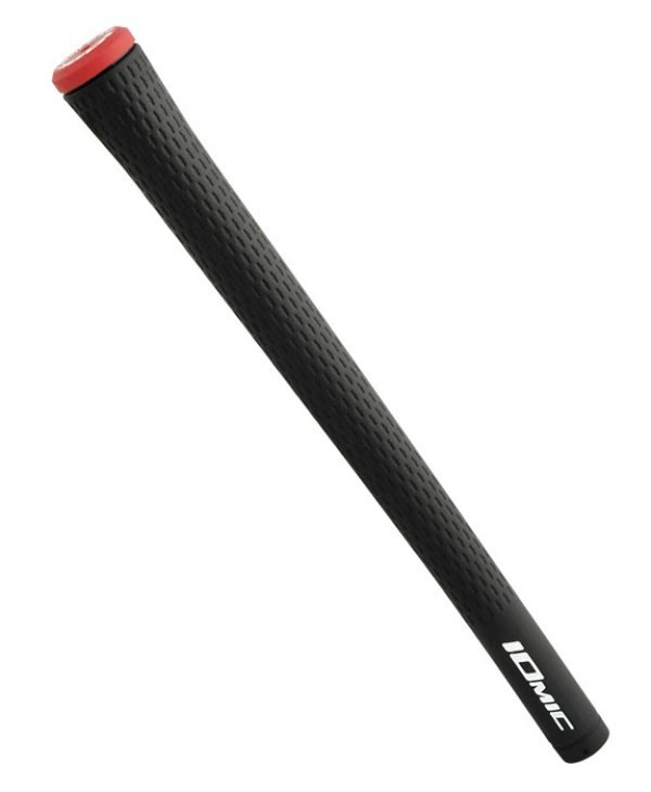 IOMIC STICKY 1.8 Golf Grip - Black & Red - Regripit