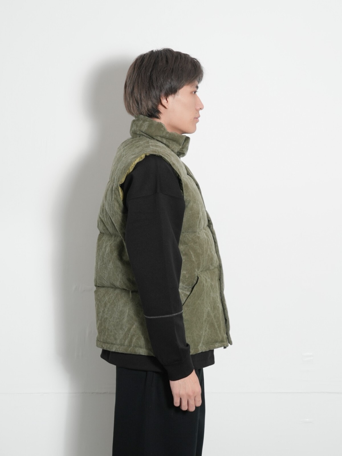 リワークダウンベスト -ヴィンテージミルスペックスリーピングバッグ