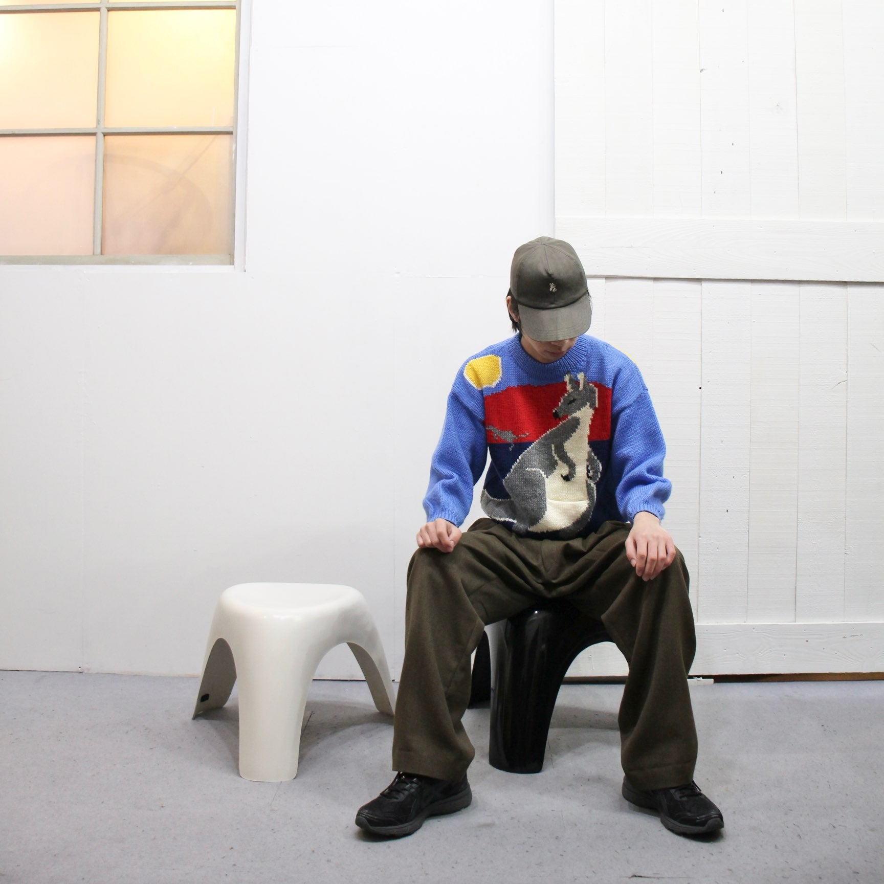 ハビタ / habitat エレファントスツール ブラック 柳宗理 ヴィンテージ