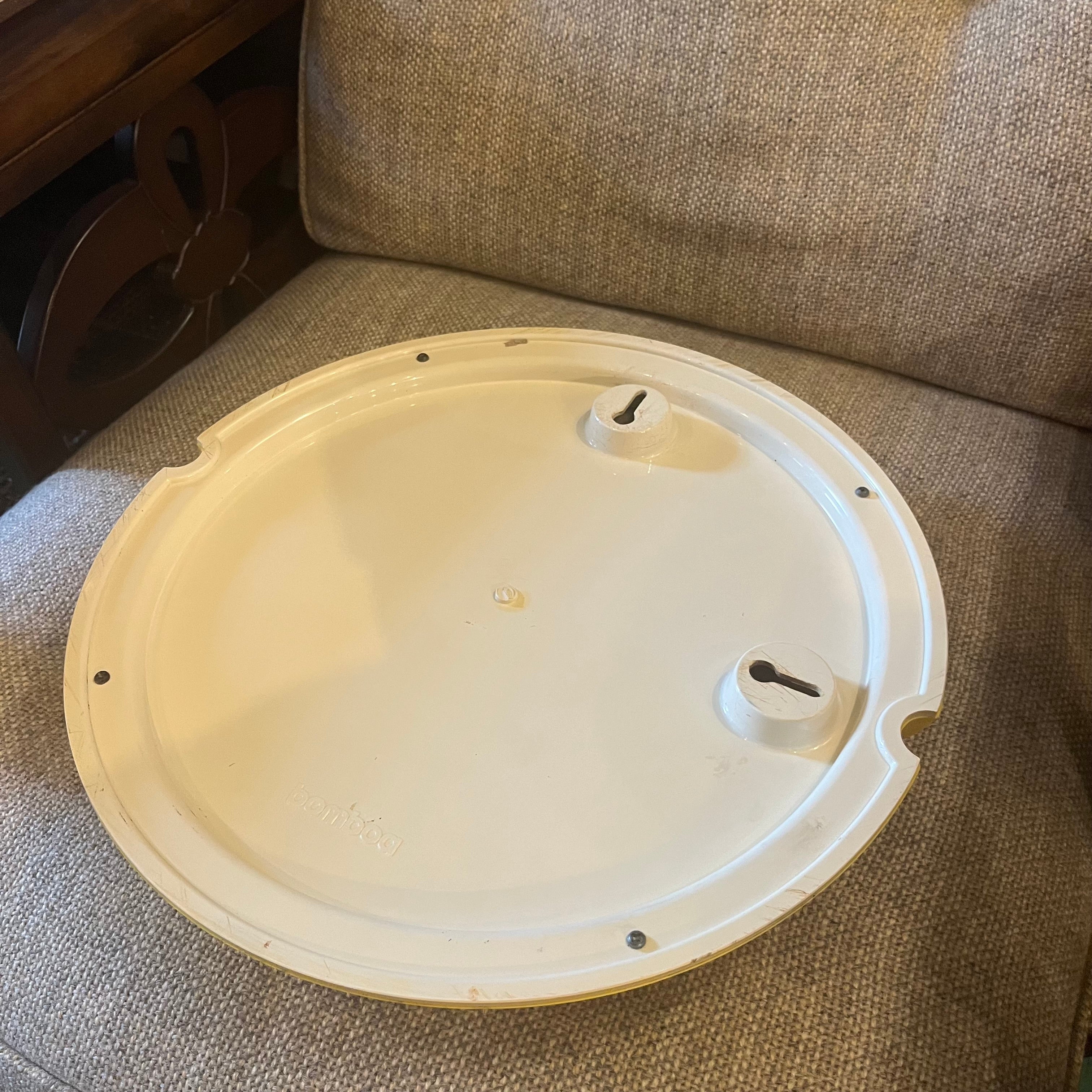 ボンボア / bomboa ウォールミラー スペースエイジ イエロー