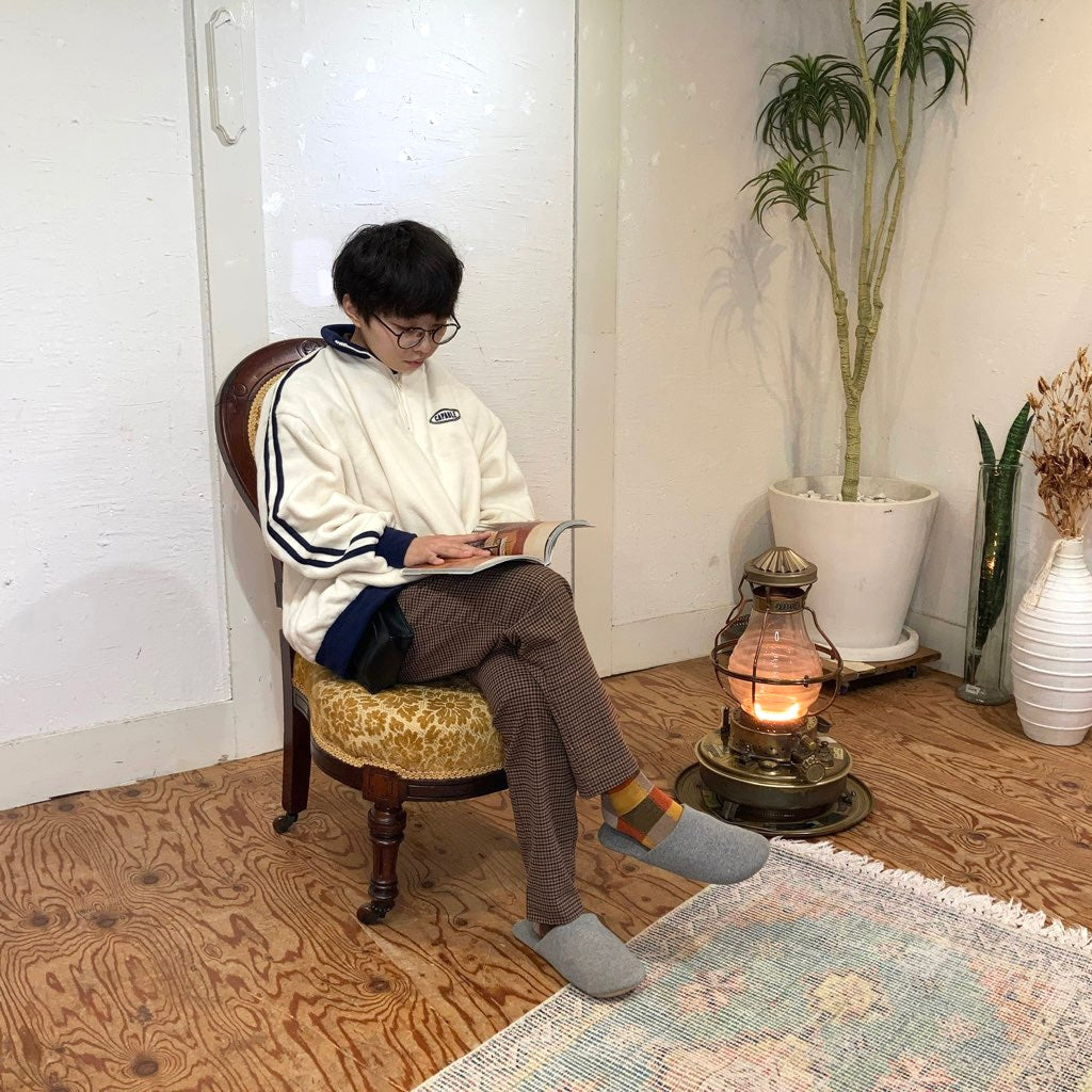 英国 アンティーク サロンチェア 花柄 イエロー 椅子 黄色 低め