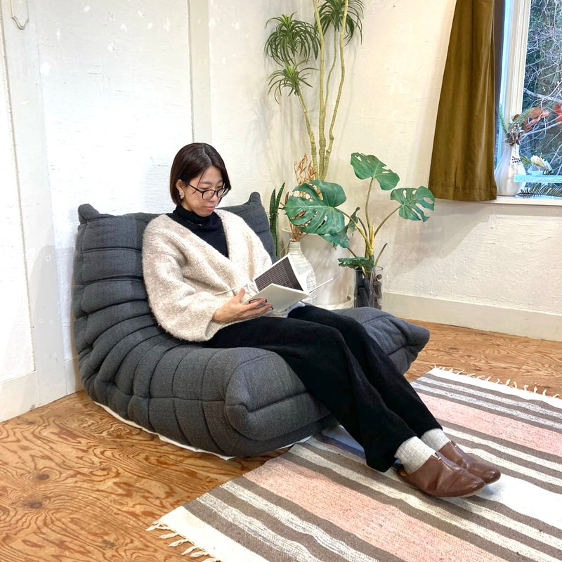 mmm、他の方はお断りします】正規品 ロゼ トーゴ 1Pソファ グリーン