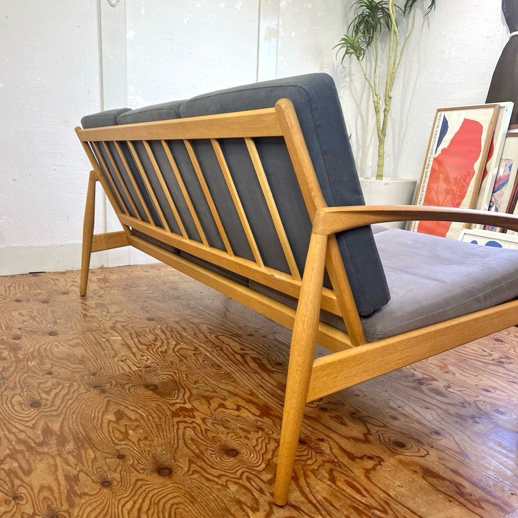 宮崎椅子製作所 ペーパーナイフソファ カイ・クリスチャンセン 3人掛け