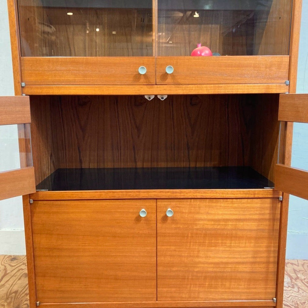 ブックシェルフ 食器棚 カップボード キャビネット チーク材 ジャパン