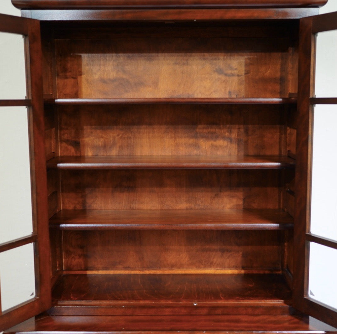 松本民芸家具 A型 食器棚 食器棚 飾り棚 ミズメザクラ 木製 木 中古