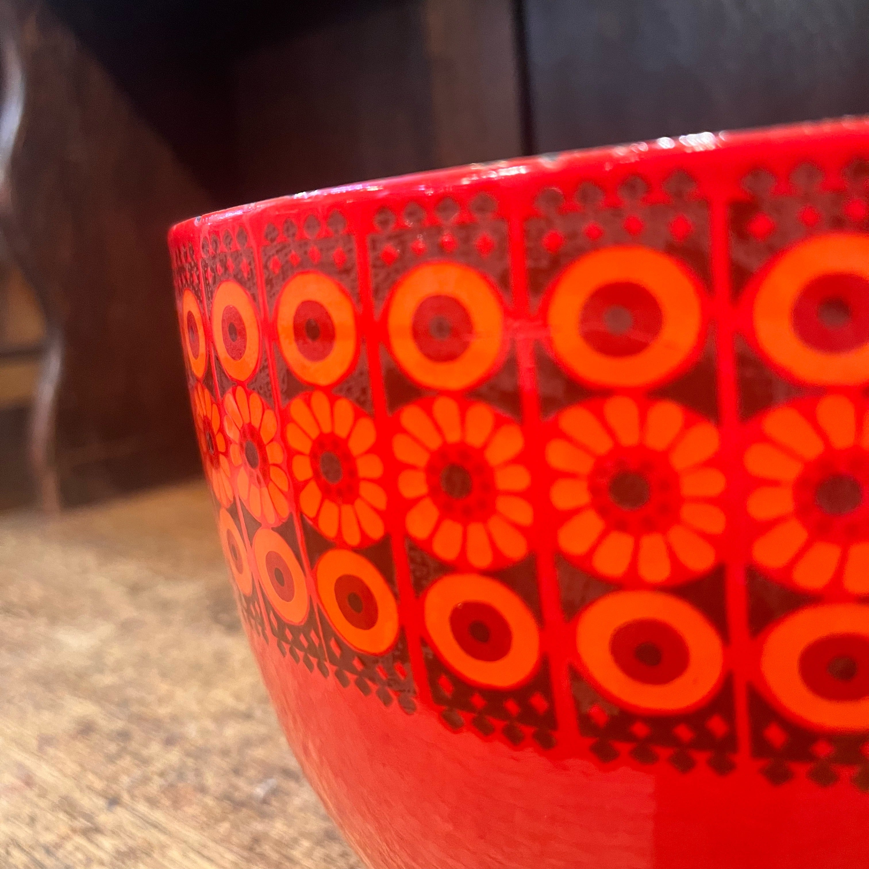 Kaj Franck／ FINEL／琺瑯ボウル（赤）