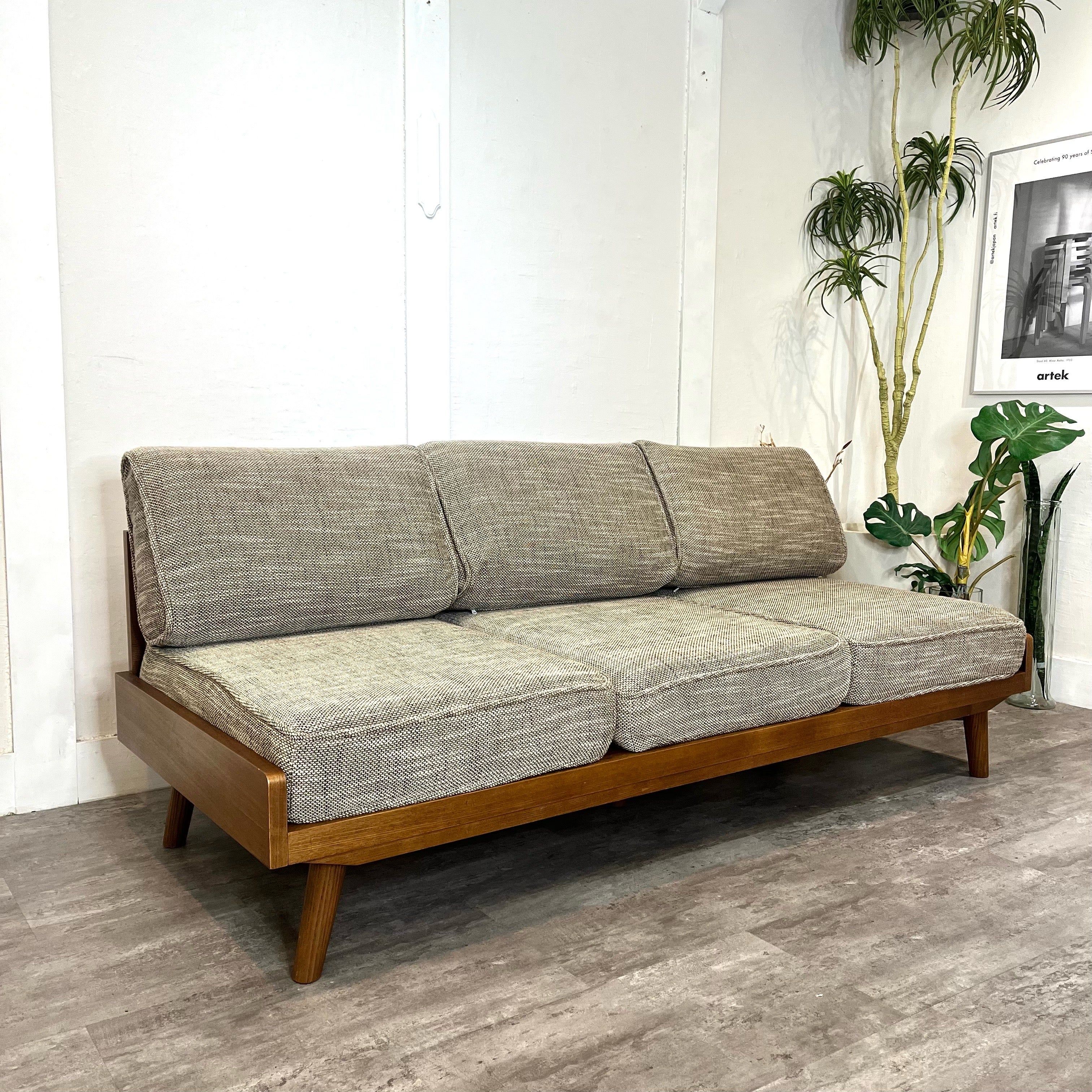 ウニコ / unico アルベロ / ALBERO カバーリングソファ 3シーター 中古