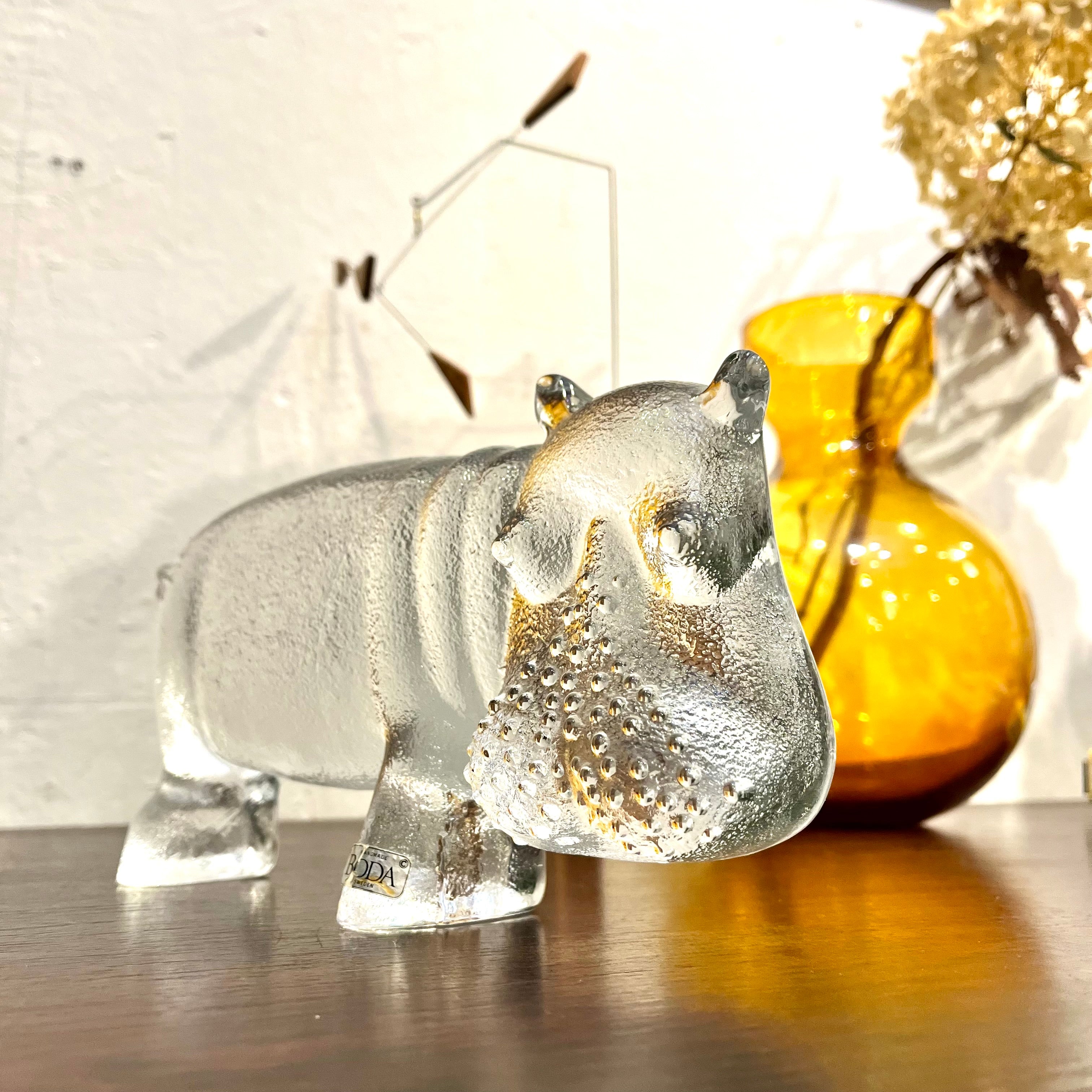 コスタボダ / KOSTA BODA カバ ZOOシリーズ ガラス バーテイル