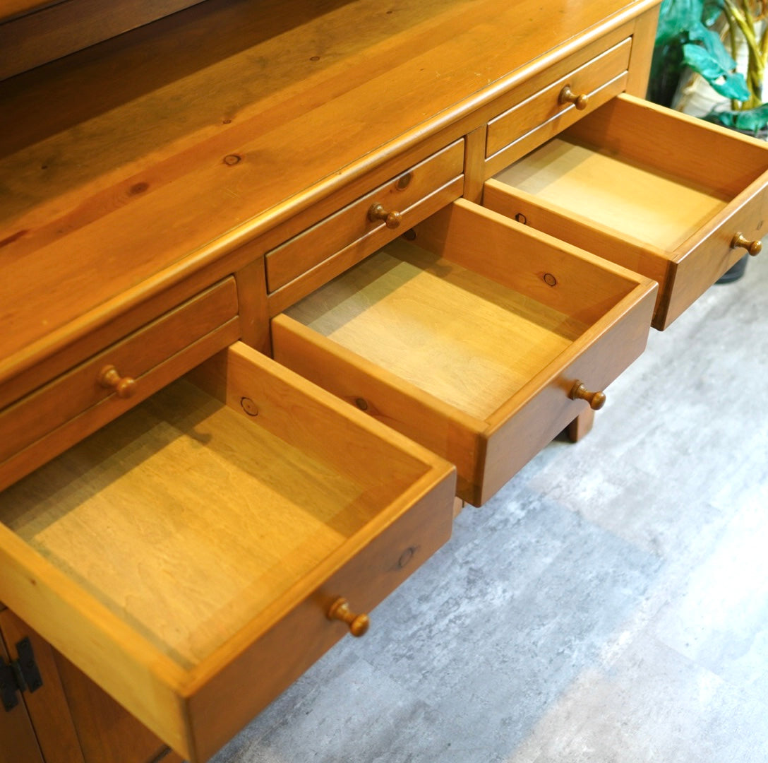 アンファン / Enfant カントリースタイル カップボード 食器棚 パイン