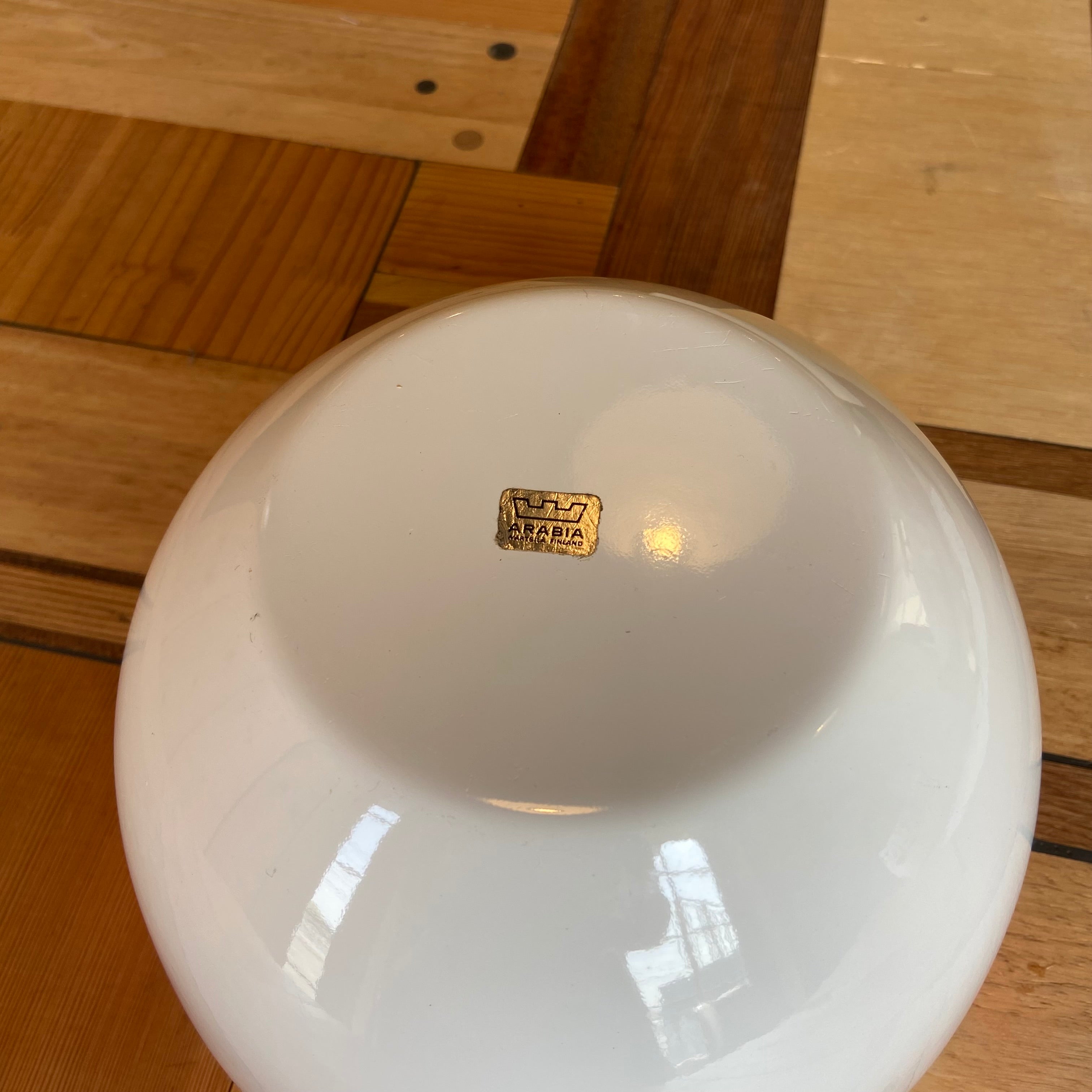 アラビア・フィネル / ARABIA・FINEL ハート柄 ボウル カイ・フランク