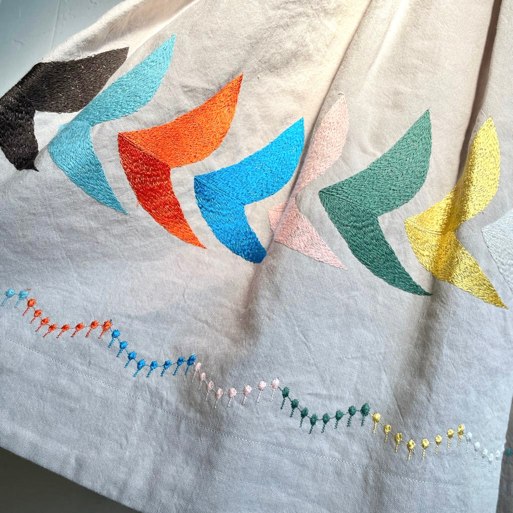 古着】ミナペルホネン / mina perhonen バード / bird プリーツスカート