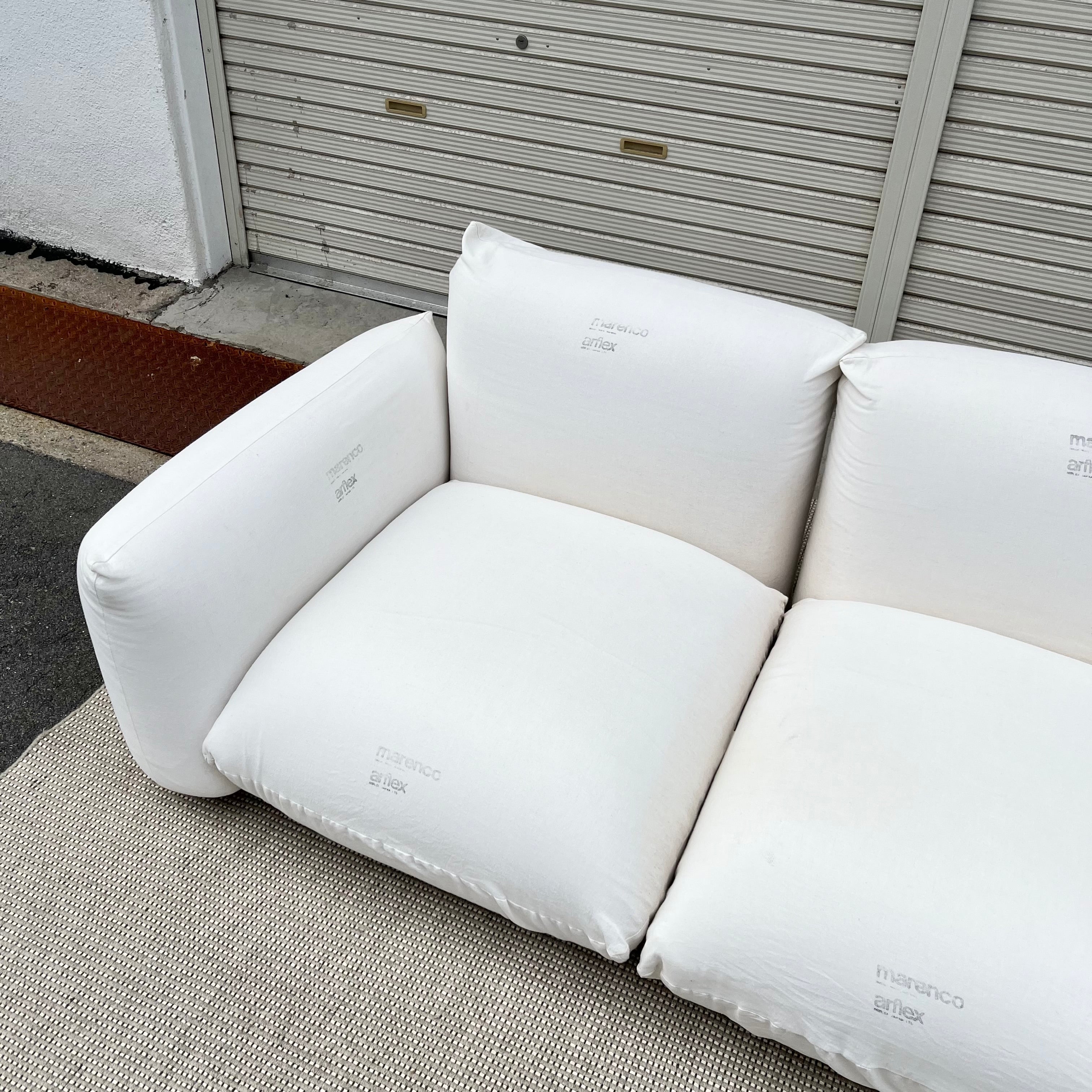 アルフレックス / arflex マレンコ / MARENCO ホワイト 2Pソファ 2人