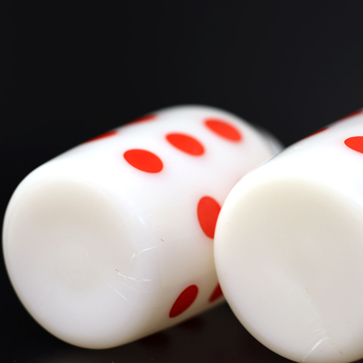 ファイヤーキング / Fire-King レッド ポルカドット ソルト＆ペッパー