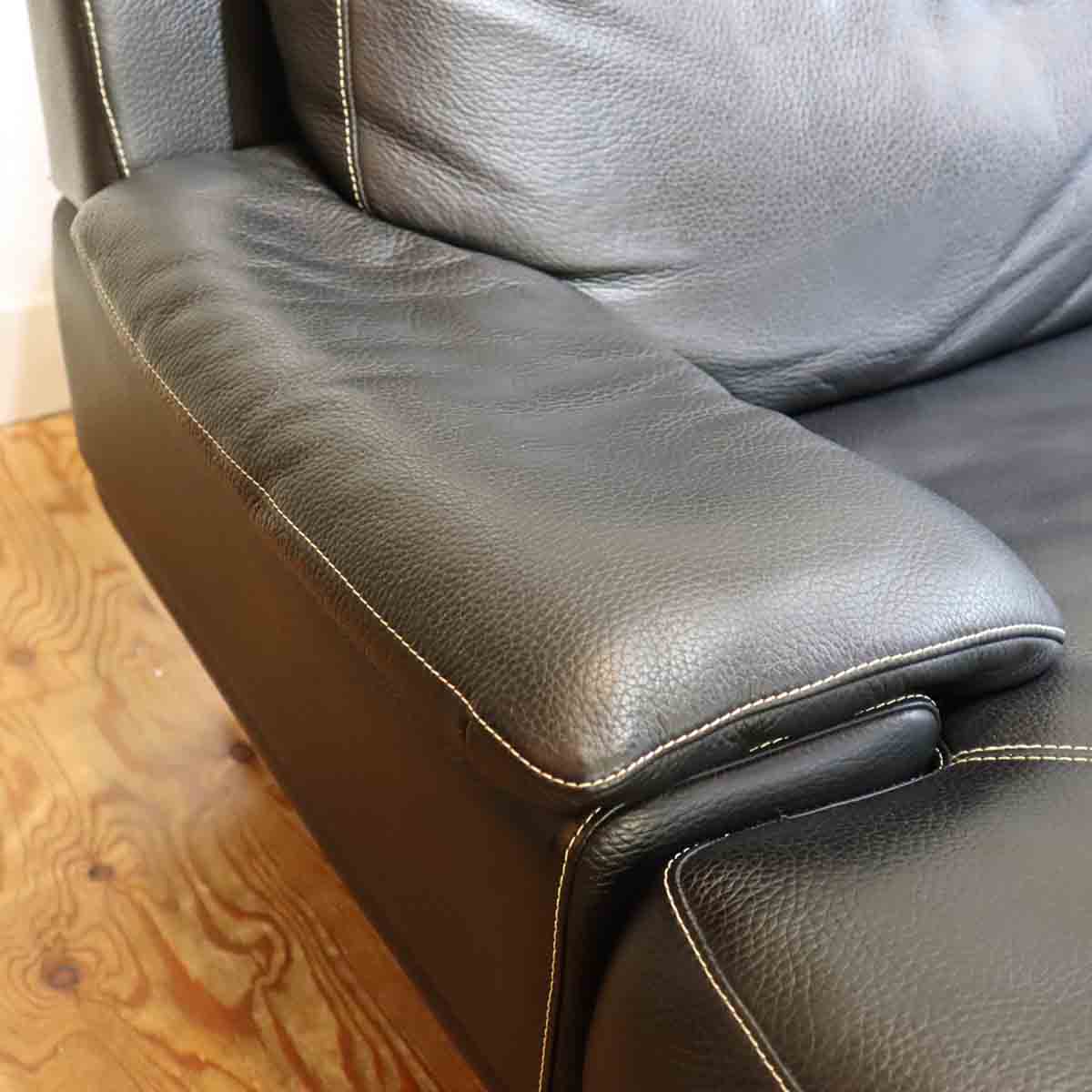 IDC大塚家具 カウチソファ L/S LUXE-01 リュクス L字ソファ 本革