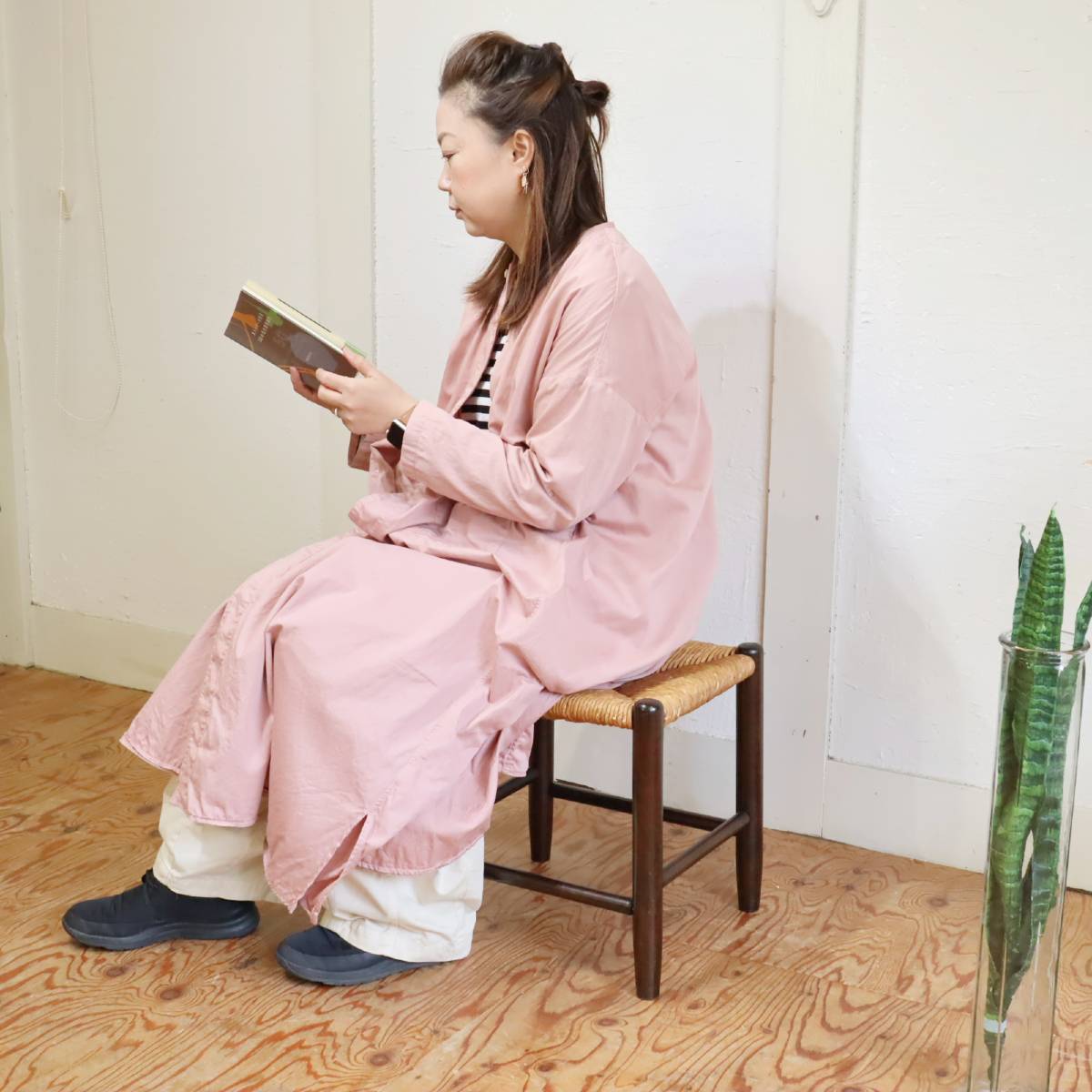 松本民芸家具 #19型 ラッシスツール 中古