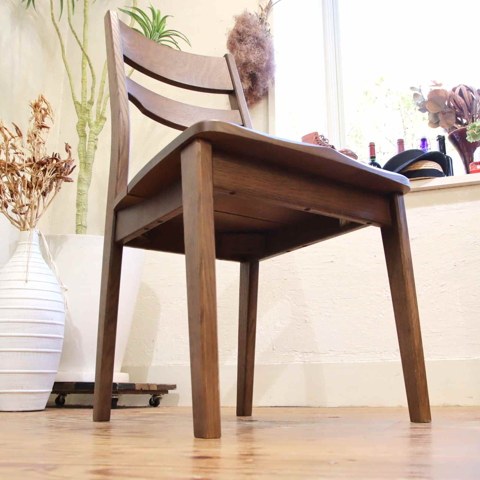 飛騨産業 / HIDA 木かげシリーズ ダイニングチェア【2】キツツキマーク