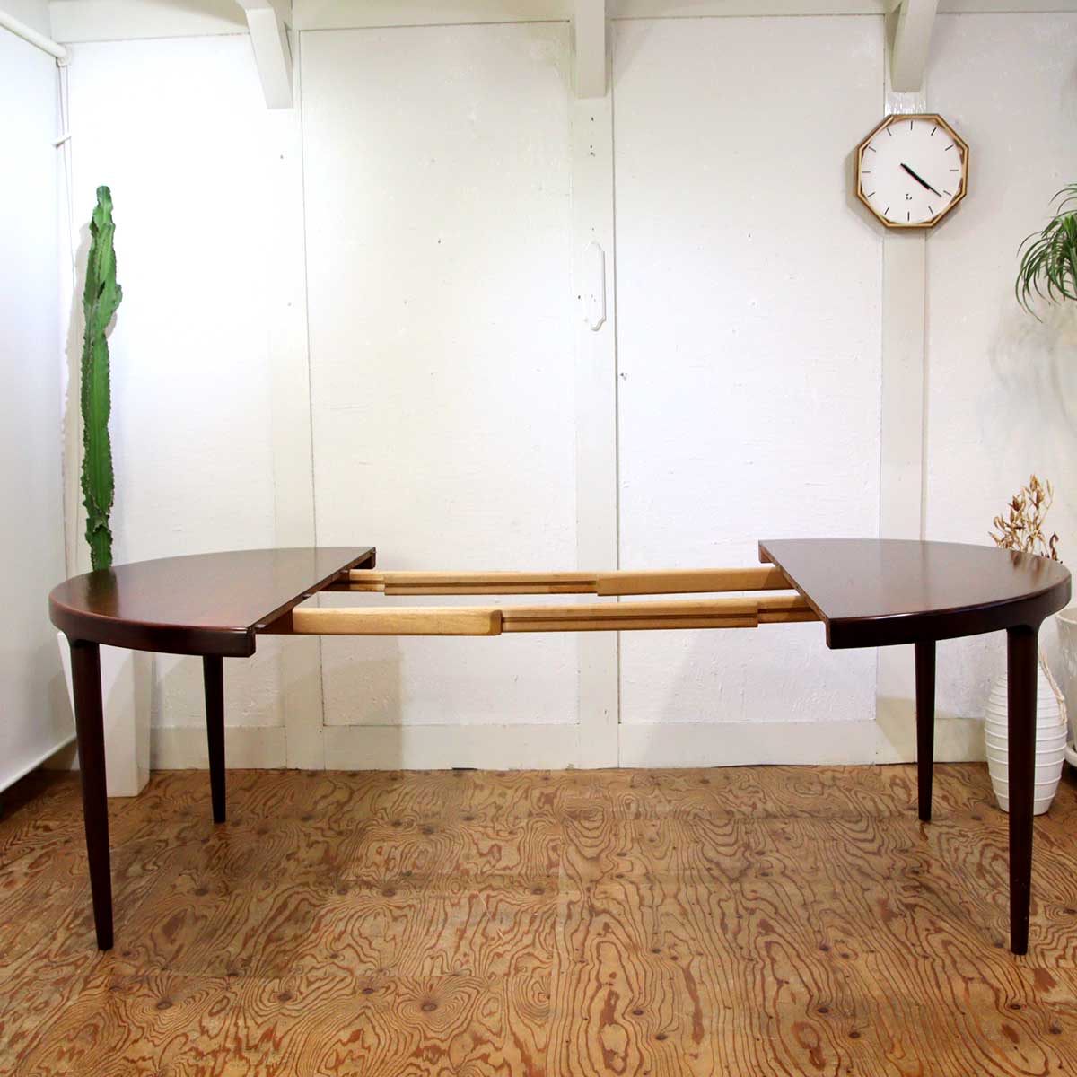 ラウンド ダイニング テーブル デンマーク製 ローズウッド