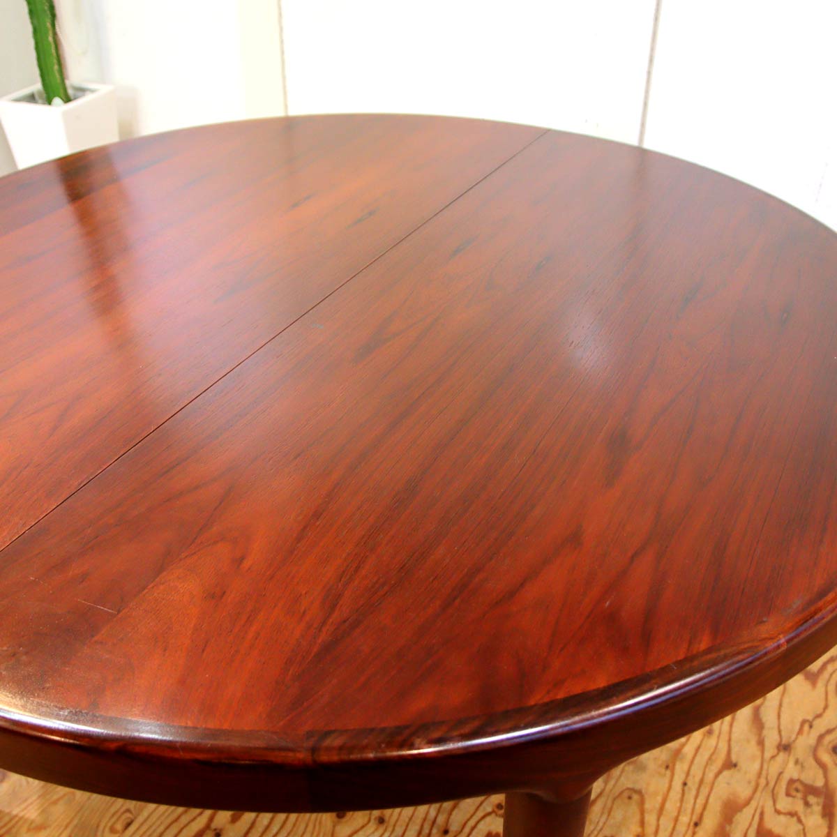 ラウンド ダイニング テーブル デンマーク製 ローズウッド