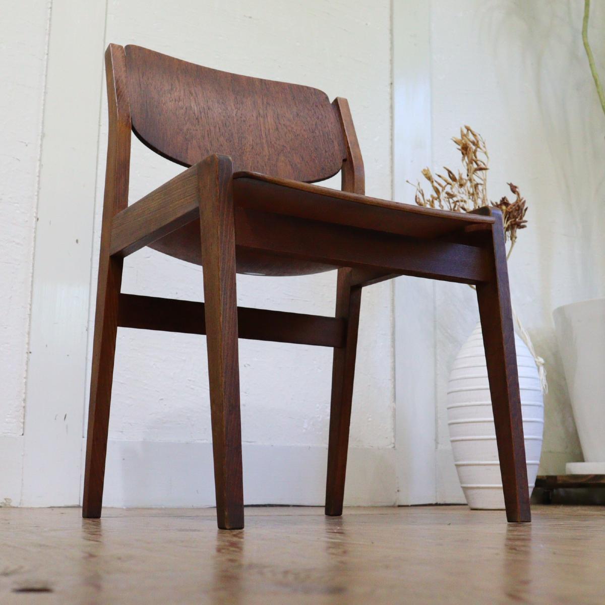 Tendo / 天童木工 ブックチェア【2】水之江忠臣 チーク材 ダイニング