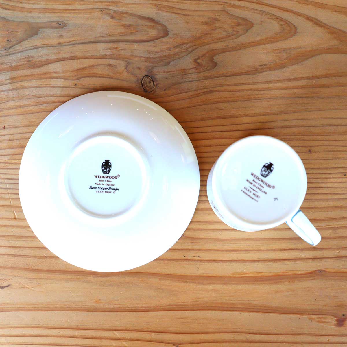 ウェッジウッド / WEDGWOOD グレンミスト /GLEN MIST ボーンチャイナ